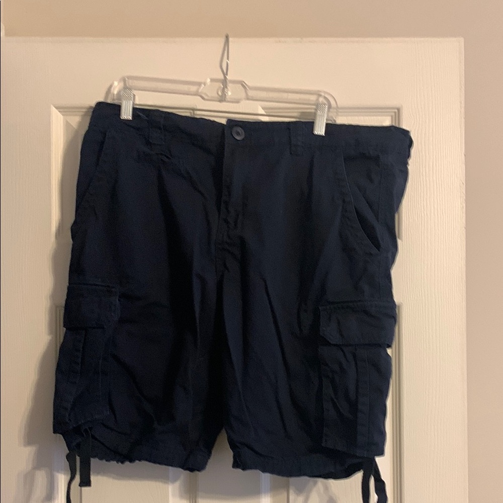 Navy Cargo Shorts